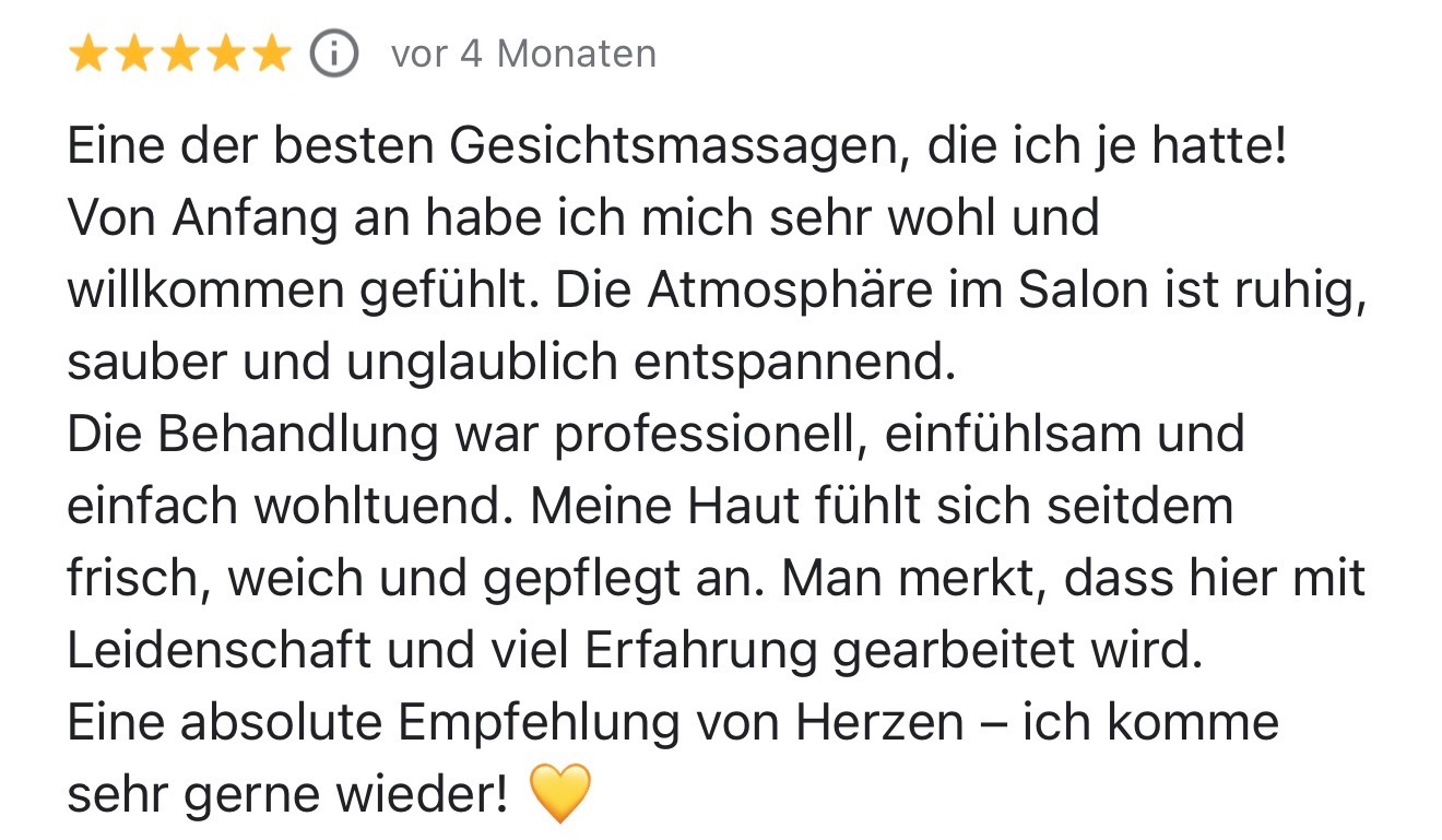 Kundenbewertung CosmoFacial™ Schaffhausen – Ergebnis nach Gesichtsstraffung